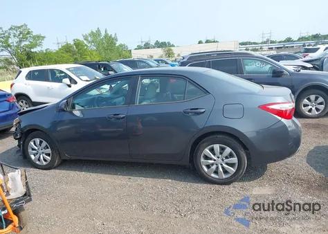 2015 Toyota Corolla Le from USA, damaged, VIN 2T1BURHE6FC358767